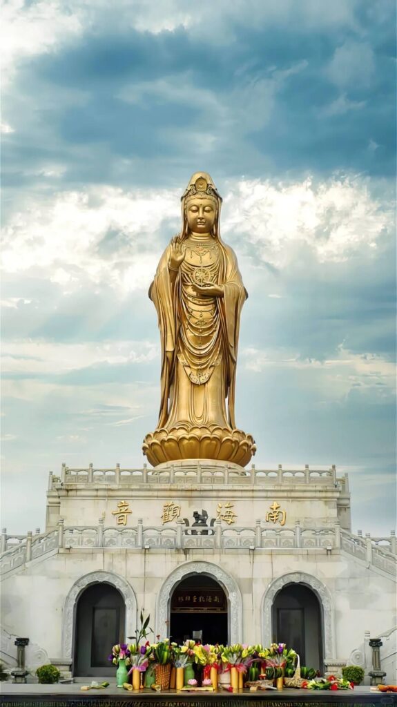 南海觀音聖像莊嚴景觀照