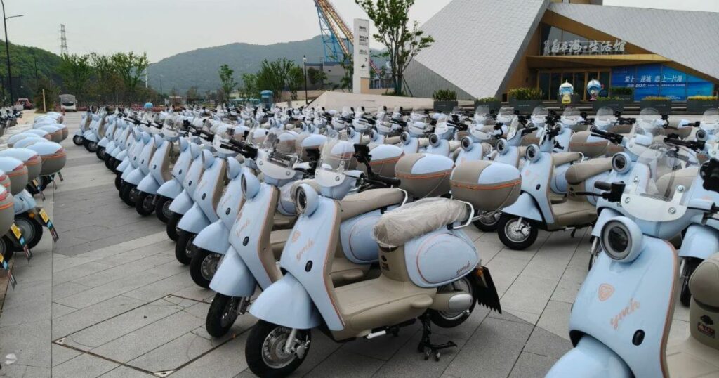 普陀山電動機車租借區